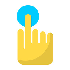 Pay Per Click Flat Icon