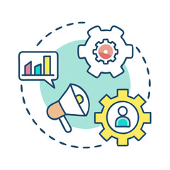  Efficient Brand Management Strategy Icon