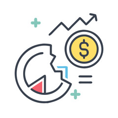  Detailed Break Even Analysis Icon