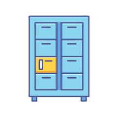 Find document file cabinet storage furniture organizer office equipment archive data record keeper system 100 char