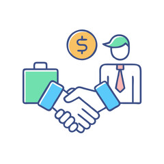  Business Acquisition Icon