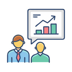  Dynamic Business Coaching Icon Design