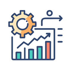  Key Business Efficiency Analysis Icon
