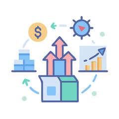  Comprehensive Business Expansion Strategy Icon