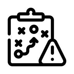 strategic line icon