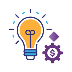  Dynamic Business Innovation Icon Design