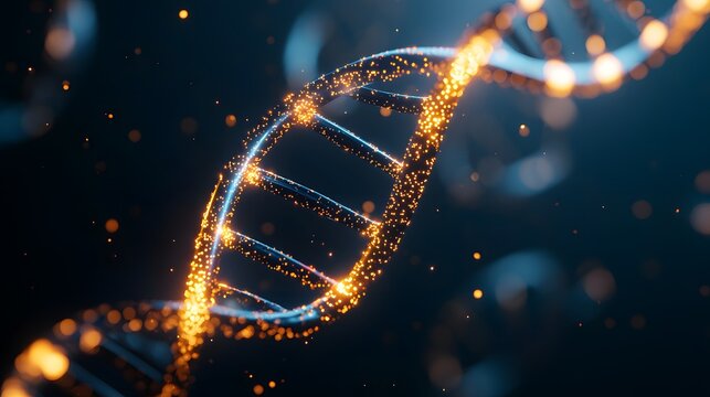 DNA double helix structure, genetic science