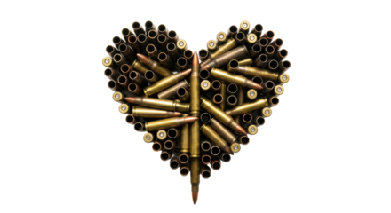 Isolated Bullet Heart