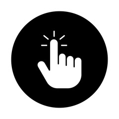 Hand with a Glowing Fingertip