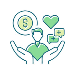  Business Philanthropy Icon