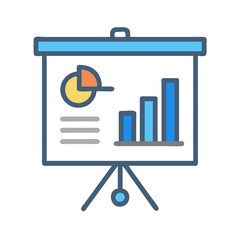  Key Business Presentation Icon