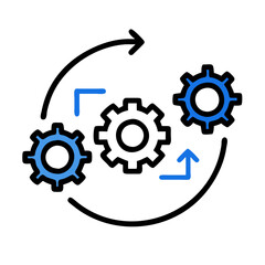  Business Process Automation Icon