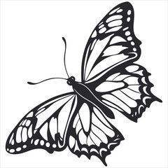  silhouette butterfly