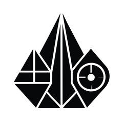 abstract geometric shape