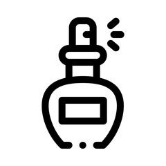 perfume line icon