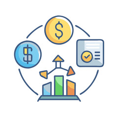  Comprehensive Business Valuation Method Icon