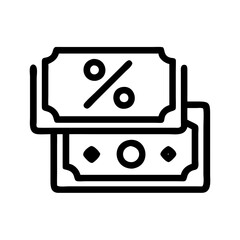  Cash Discount Icon