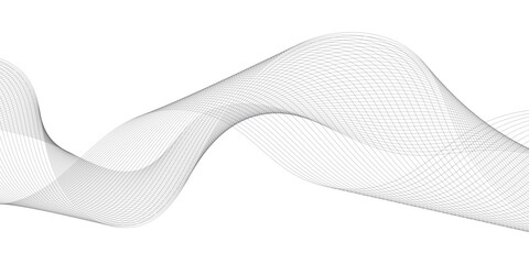 Abstract Grey and White Light Waves: Fluid Dynamic Lines Creating a Sensory Experience of Modern Energy and Elegance, Ideal for High-Tech Branding, Music Promotions, and Corporate Marketing Campaigns.