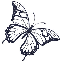  silhouette butterfly