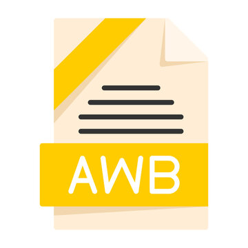 FLAC File Format Flat Style Icon