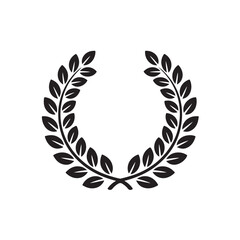 laurel wreath vector illustration