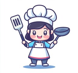 funny cartoon chef