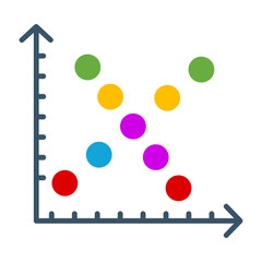Scatter Plot Icon
