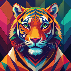 Lightning lion vector on T-shirt and Sublimation jersey design brush vector modern grunge background jungle camouflage paint splash splatter striking tiger stripes
