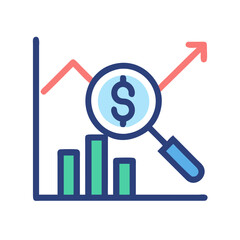  Dynamic Economic Analysis Icon