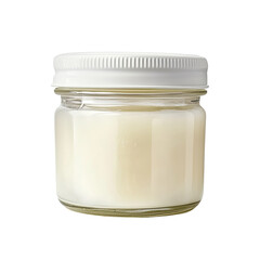 Organic Coconut Oil on transparent background