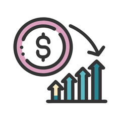  Key Economic Recovery Strategy Icon