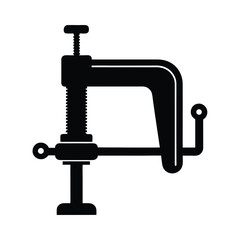 Bar clamp isolated with white background