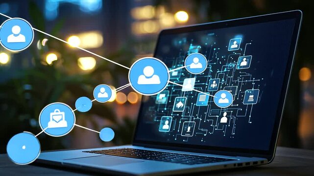 Enhancing hiring processes through advanced HR networks and user-friendly interfaces.
