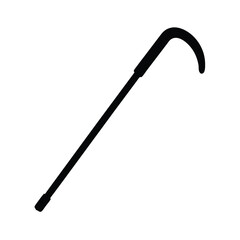 Crowbar isolated with white background