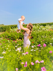 mother and child summer 