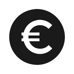  Euro Sign Icon for Financial Transactions