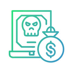 Fototapeta premium Graphic Design for Financial Fraud