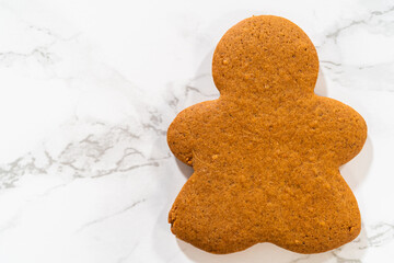 Making Orange Zest Gingerbread Cookies with Gingerbread Girl Cutters
