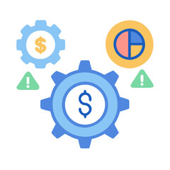  Financial Risk Management Tools Icon