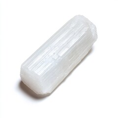 Translucent selenite crystal wand, energy healing practices, spiritual cleansing, meditation, holistic wellness, occult rituals