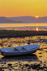Sunset at Trondheim fjord
