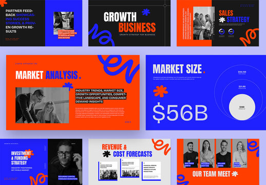 Growth Business Presentation Layout