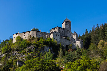 castle in the mountains