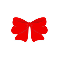 red ribbon bow