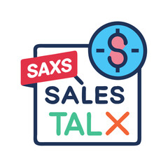  Sales Tax Strategy Icon Collection