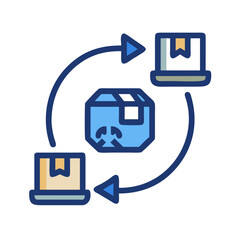  Distinct Icons for Supply Chain Representation