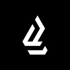 Fototapeta premium letter L logo