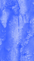 Blue Watercolor Texture on Paper – Abstract Hand-Painted Background