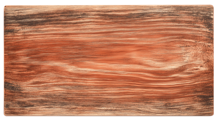 old wooden board or plank on transparent png