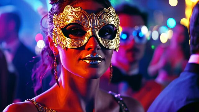 Masquerade Ball Elegance: A Night of Mystery and Glamour